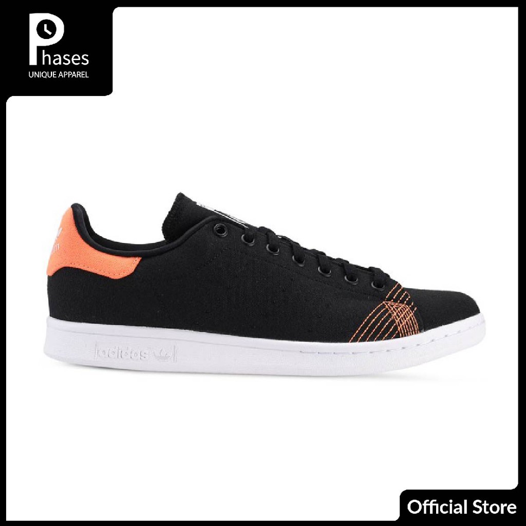 Adidas Stan Smith Primeblue Black Orange Original Import