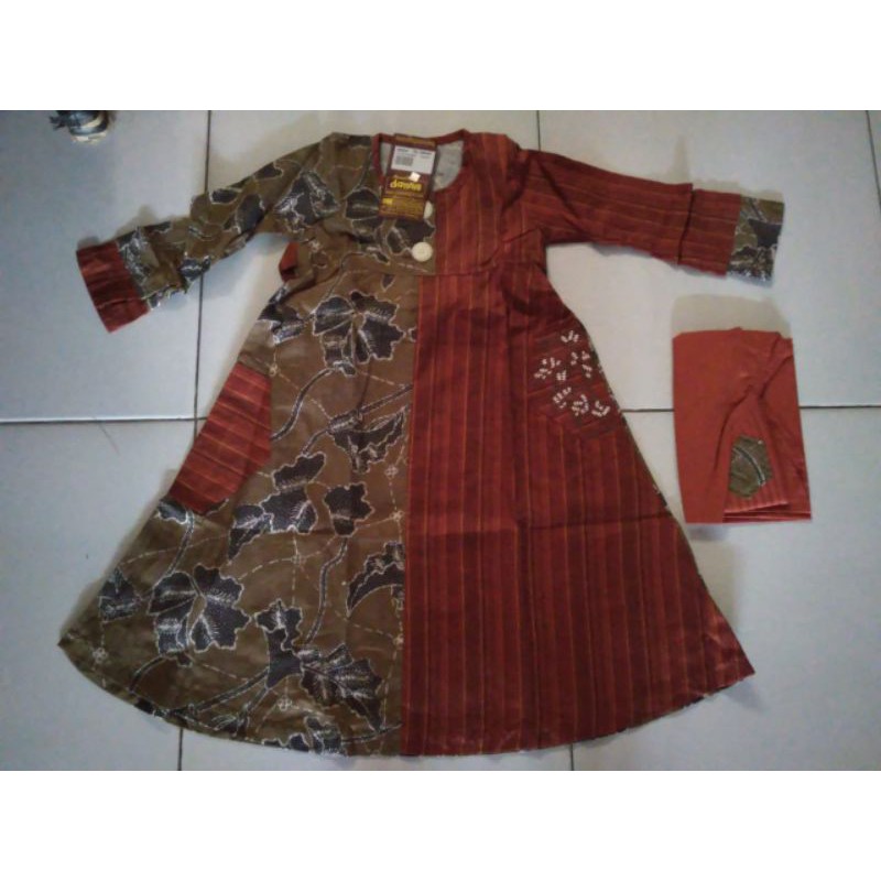 HARGA PROMO batik Baju anak cewek d Lawasan no -0,1,2,3,4,5,6,7,9 Dannis Collection