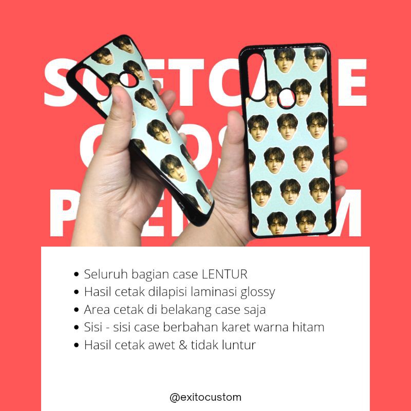 [CETAK 1 HARI] CUSTOM SOFTCASE PREMIUM UNTUK IPHONE