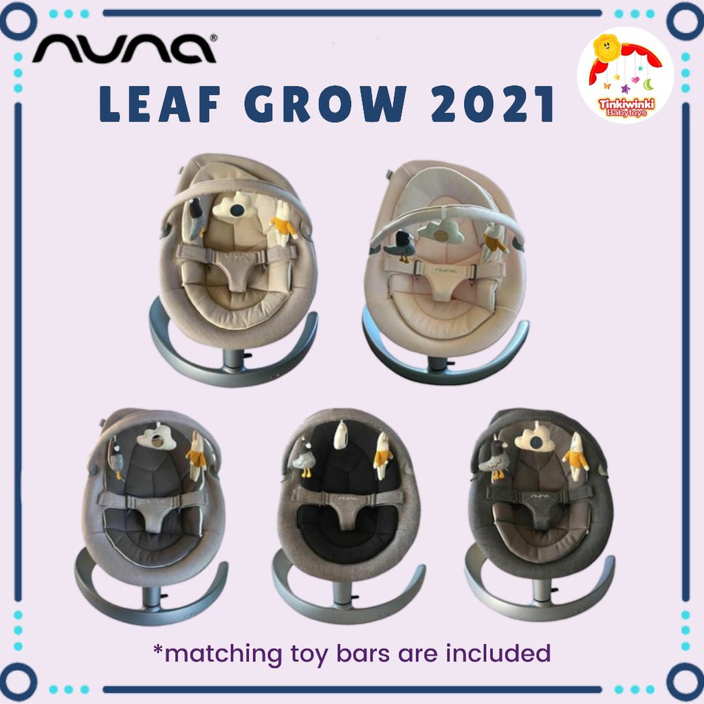 NUNA Leaf Grow 2021 INCLUDE TOYBAR SET NEW ARRIVAL