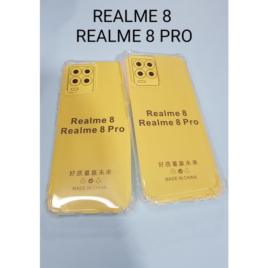 REALME 8 8 PRO 7 7i 6 6 PRO 5 5i 5 PRO CASE SOFTCASE ANTICRACK BENING CLEAR TRANSPARAN SOFT SILIKON KARET BUMPER CASING COVER