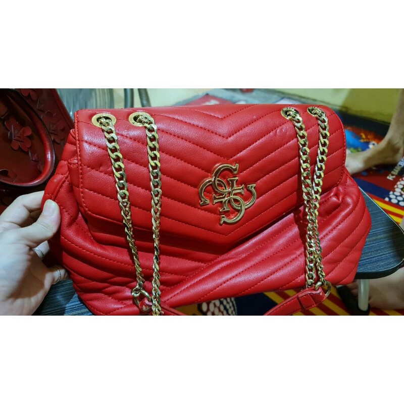 preloved tas merah