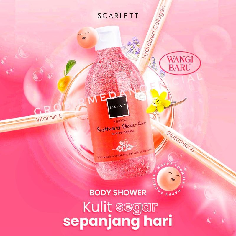 SCARLETT HAPPY SERIES - SCARLET WHITENING BRIGHTENING HAPPY TERBARU!