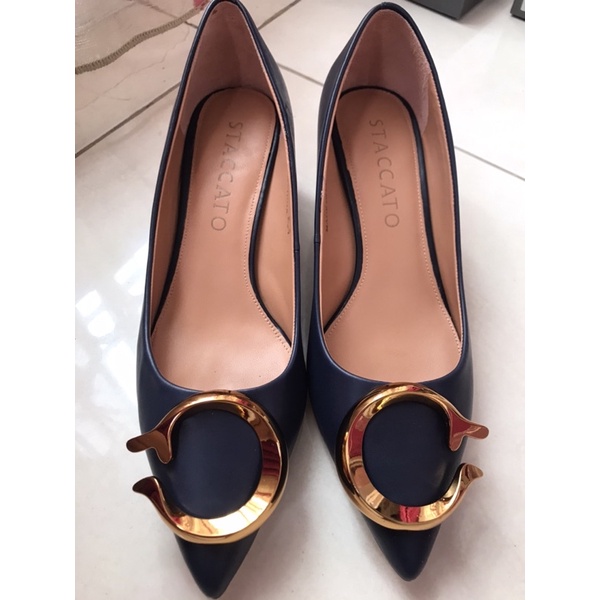 Staccato - Heels wanita warna navy size 36