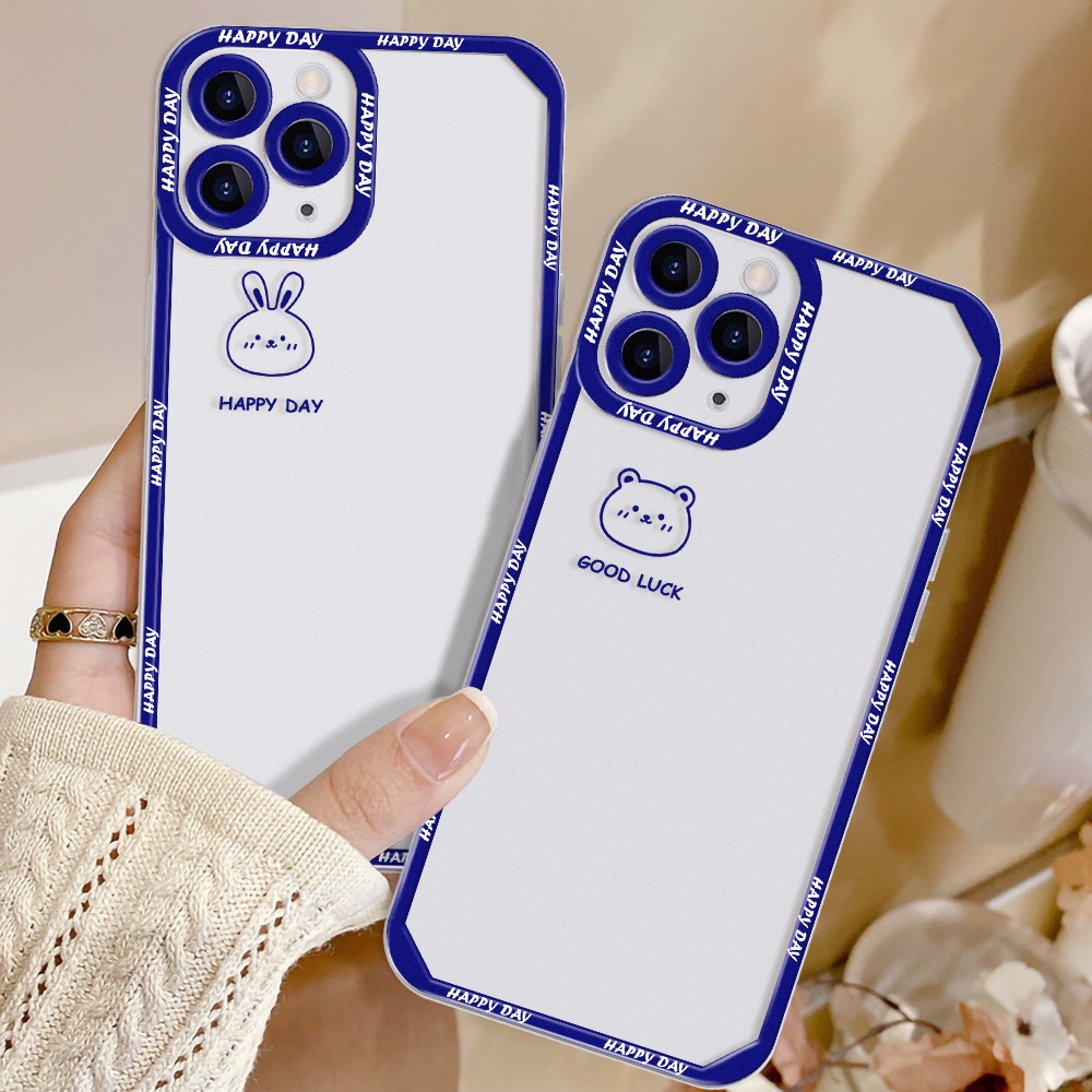 Soft Case Bahan TPU Desain Kelinci Feul Stra Untuk Samsung Galaxy A12 A13 A22 A73 A53 S22 A72 4G / 5G A52S A32 A21S A71 A51 A50 A50S A30S S22 Ultra21 S30 S2120