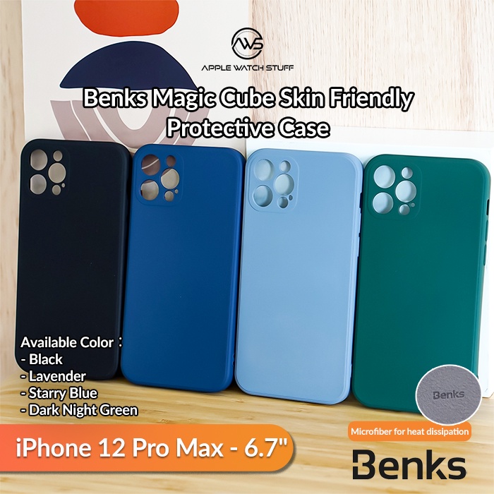 Benks Magic Cube Skin Friendly Protective Case for iPhone 12 Pro Max