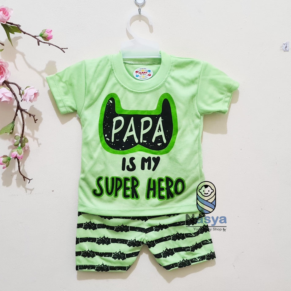 [J-005] Setelan Baju Bayi / Pakaian Anak Laki-laki Newborn (0-6 bulan)