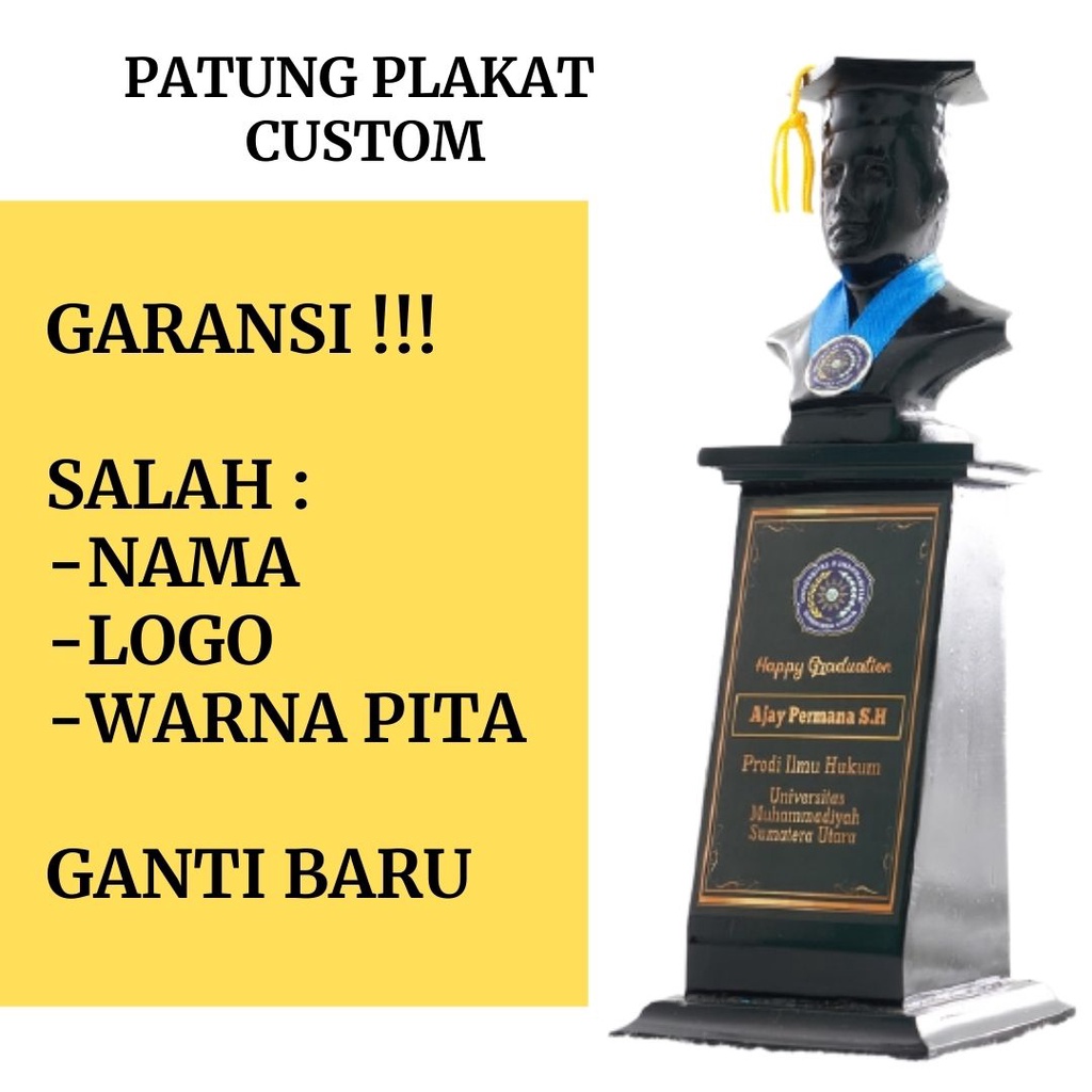 Plakat Patung Wisuda Vandel Kado Wisuda