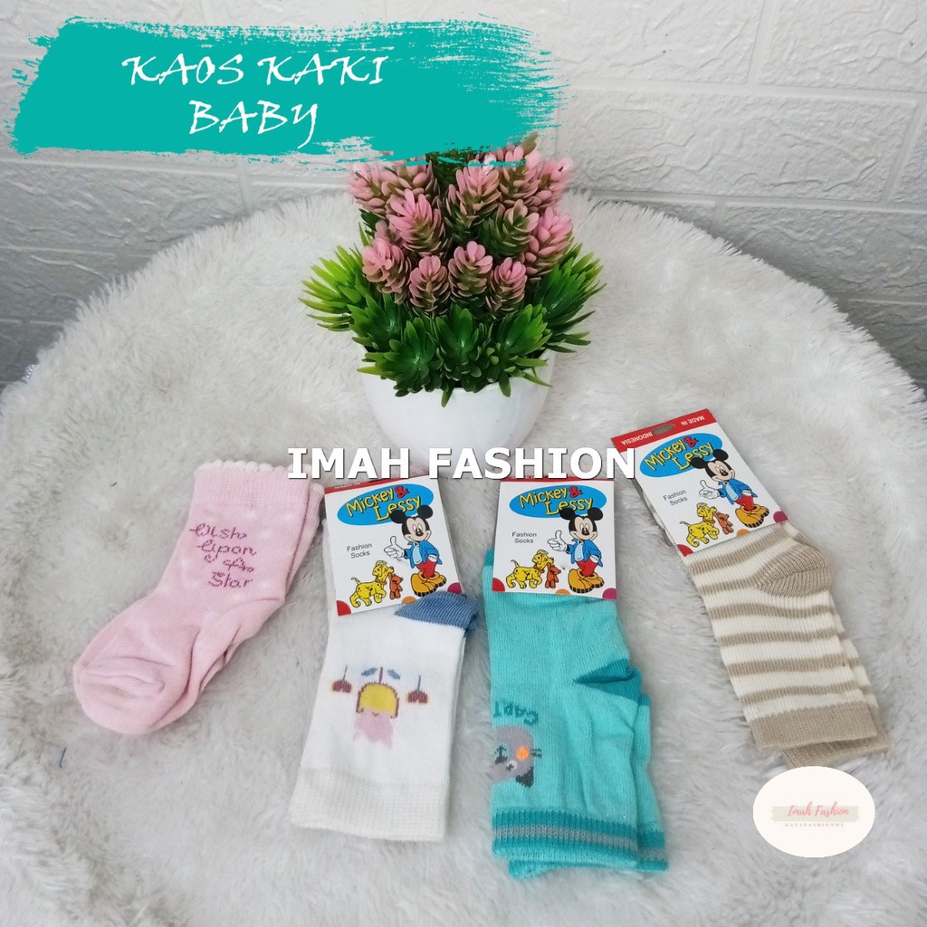 BABY SHOCK KAOS KAKI BABY 1 -3 TAHUN KAOS KAKI BAYU LUCU