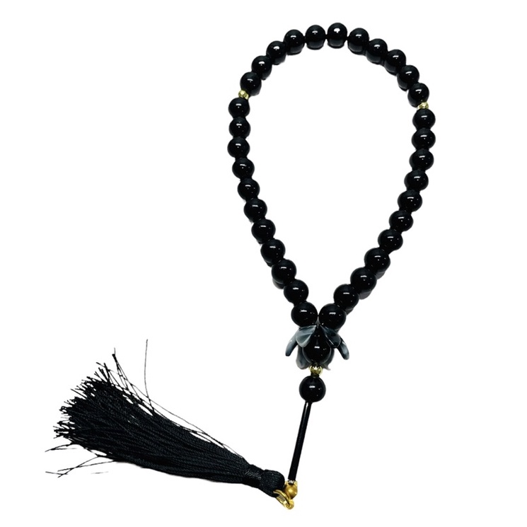 TASBIH MUTIARA 33 BUTIR BUNGA TASSEL SERIES