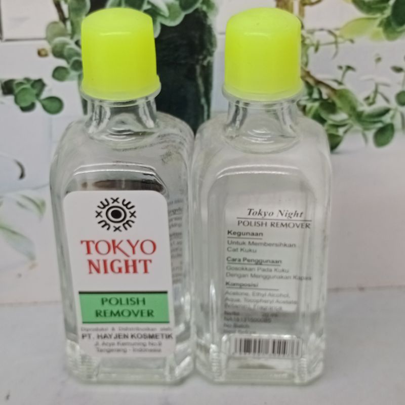 Tokyo Night Polish Remover | Pembersih Cat Kuku