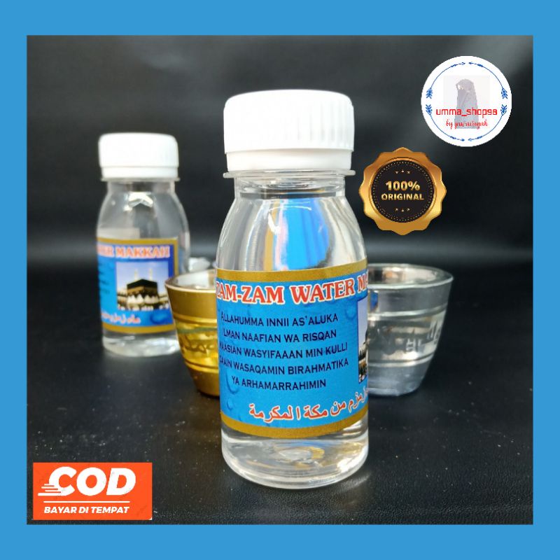 

Air Zamzam kemasan 80 ml di jamin ORI