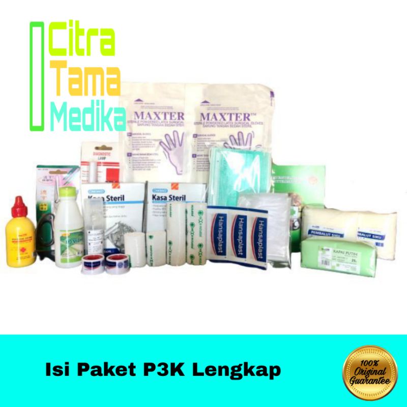 Jual Isi Paket P3K Tipe A / Isi Paket P3k Tipe B / Isi Paket P3K Tipe C ...