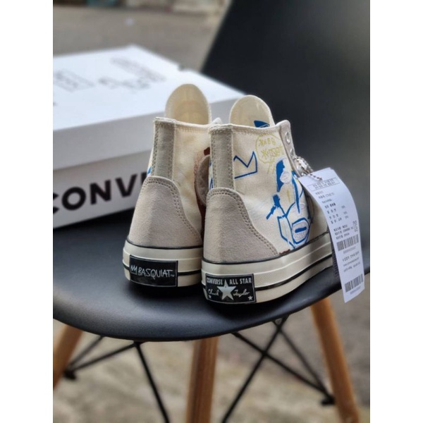 Converse 70s High x Jean Michel Basquait Broken White