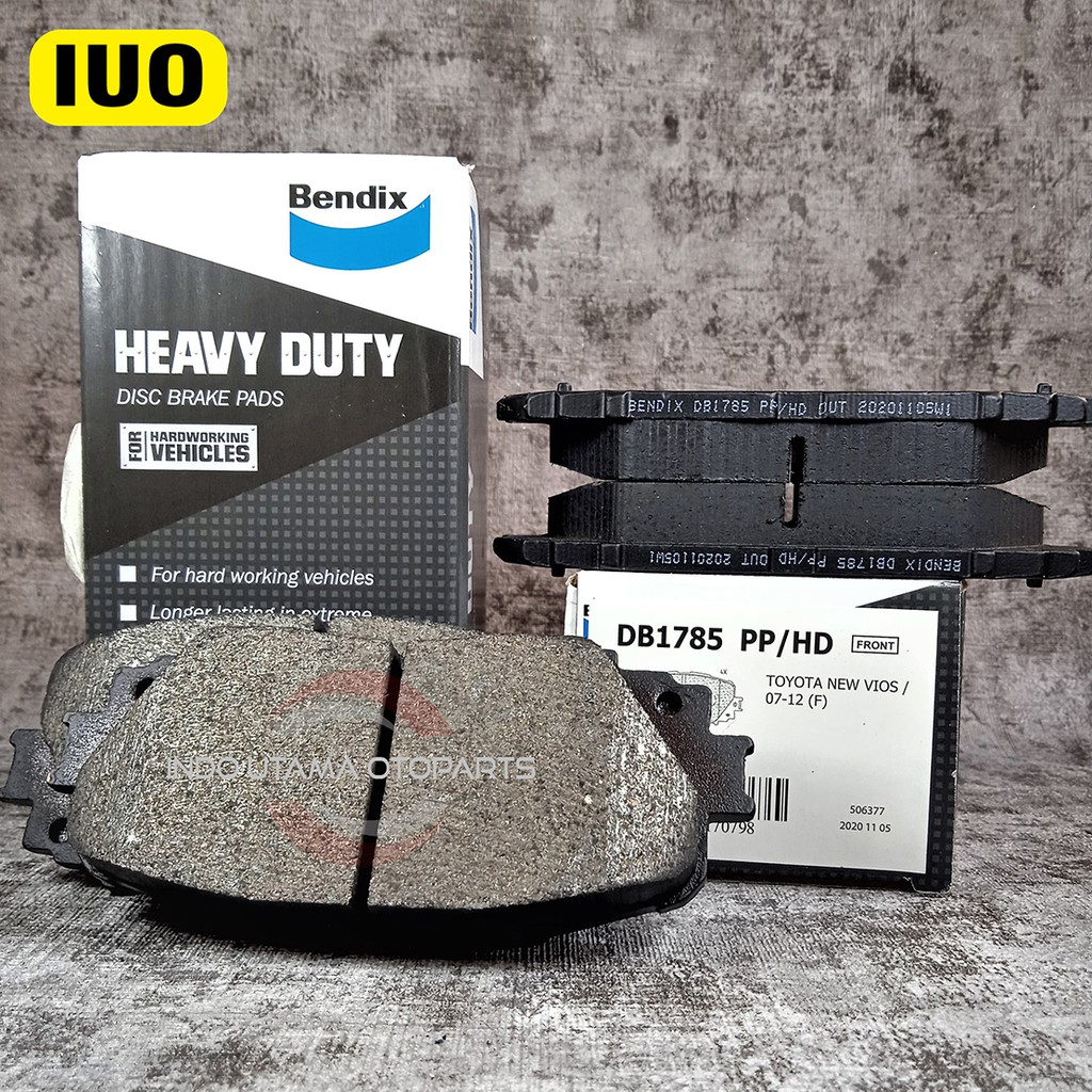 Brake Pad BENDIX Vios G Yaris S Kampas Rem BENDIX DB1785 HD