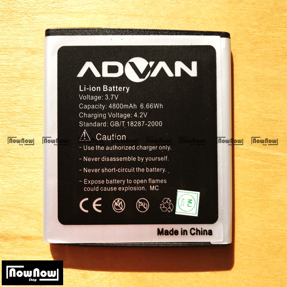 Baterai Advan S4A Original Double Power Batre Batrai Battery HP