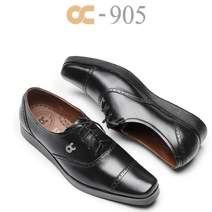 OC 905 BLACK SEPATU KULIT PRIA TERBAIK ODONCIBADUYUT