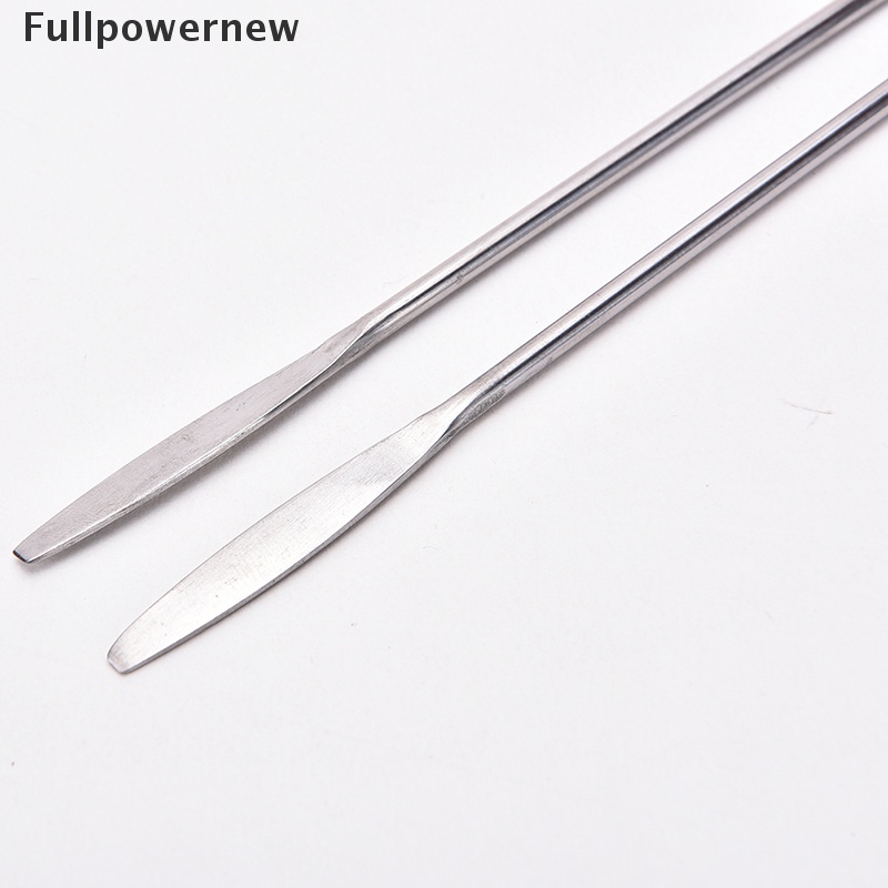 [FULL] 1Pcs Women Stainless Steel Nail Art Makeup Palette Spatula Tone Rods Tool Beauty