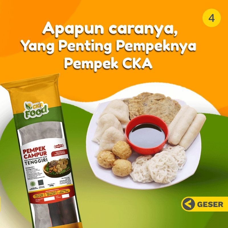 

Pempek Premium Lenjer Sutera / Campur