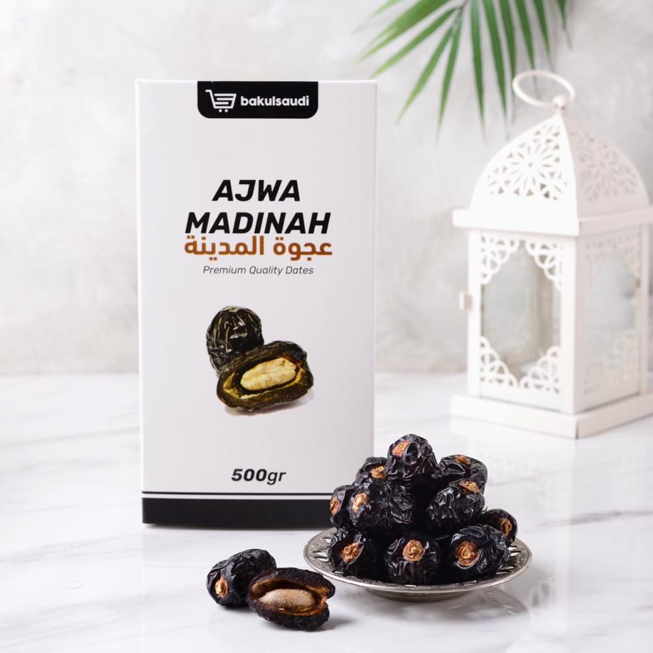 Kurma Ajwa Madinah Jumbo Premium VIP Original 100% / Kurma Nabi Asli Saudi / Kurma Grade 1 A / Ajwah Azwa Azwah Aliya Aliyah