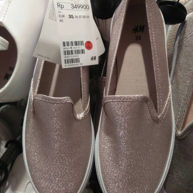 sepatu slip on h&m