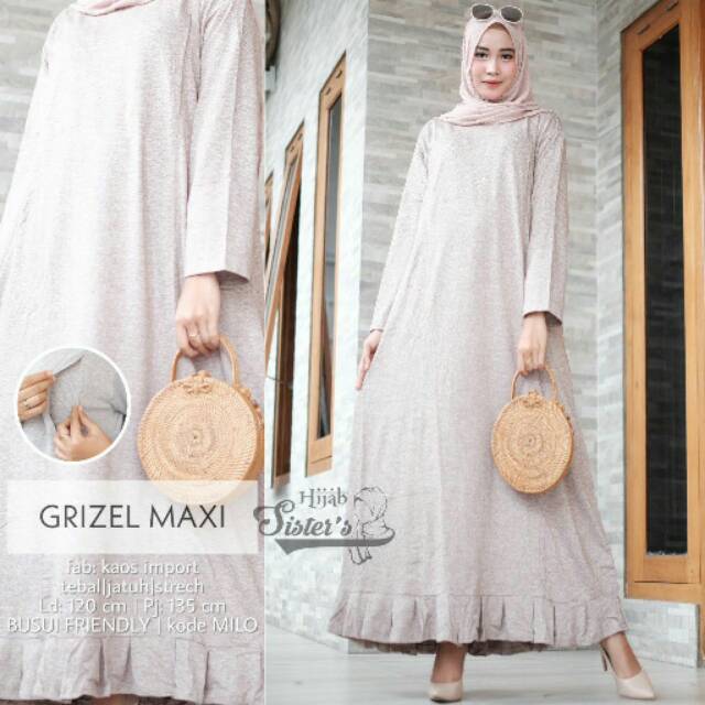 Gamis Kaos / Dress Kaos / Dress Busui
