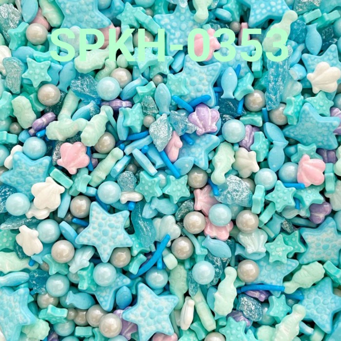 

SPKH-0353 SPRINGKEL SPRINKLES 500GR BINATANG LAUT KERANG IKAN MUTIARA DISKON GEDE