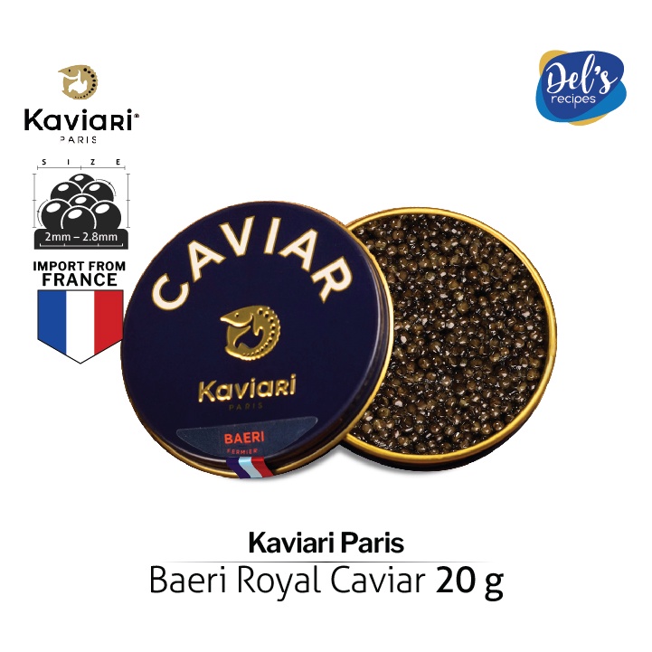 

Baeri Royal Caviar 20gr - Kaviari Paris