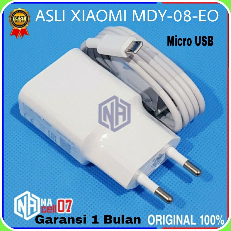 Charger Hp Xiaomi Redmi S2 Xiaomi Mi A2 Lite Micro USB ORIGINAL 100% Charger Xiaomi 2A