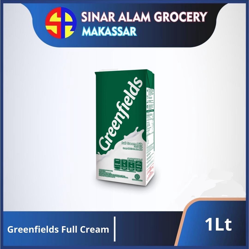 

Greenfields UHT Full Cream 1Ltr