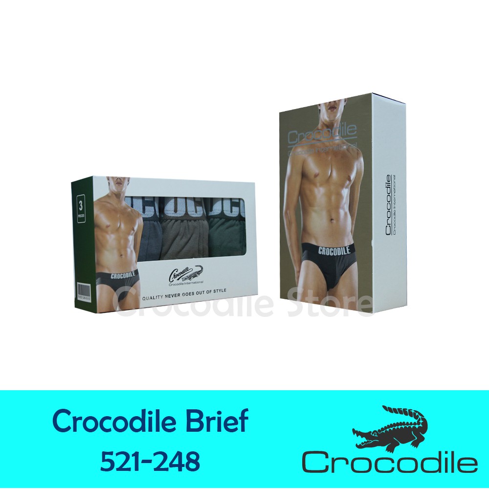 Celana Dalam Crocodile Artikel 521-248 (3 Pcs in Box)