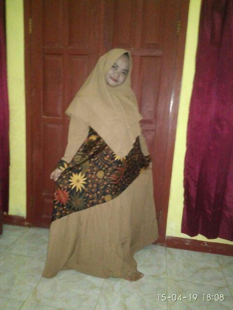 Gamis Batik Manggar, Padi,sekar,cantik,kubis,kipas,daun,kupu,nadine,gendis