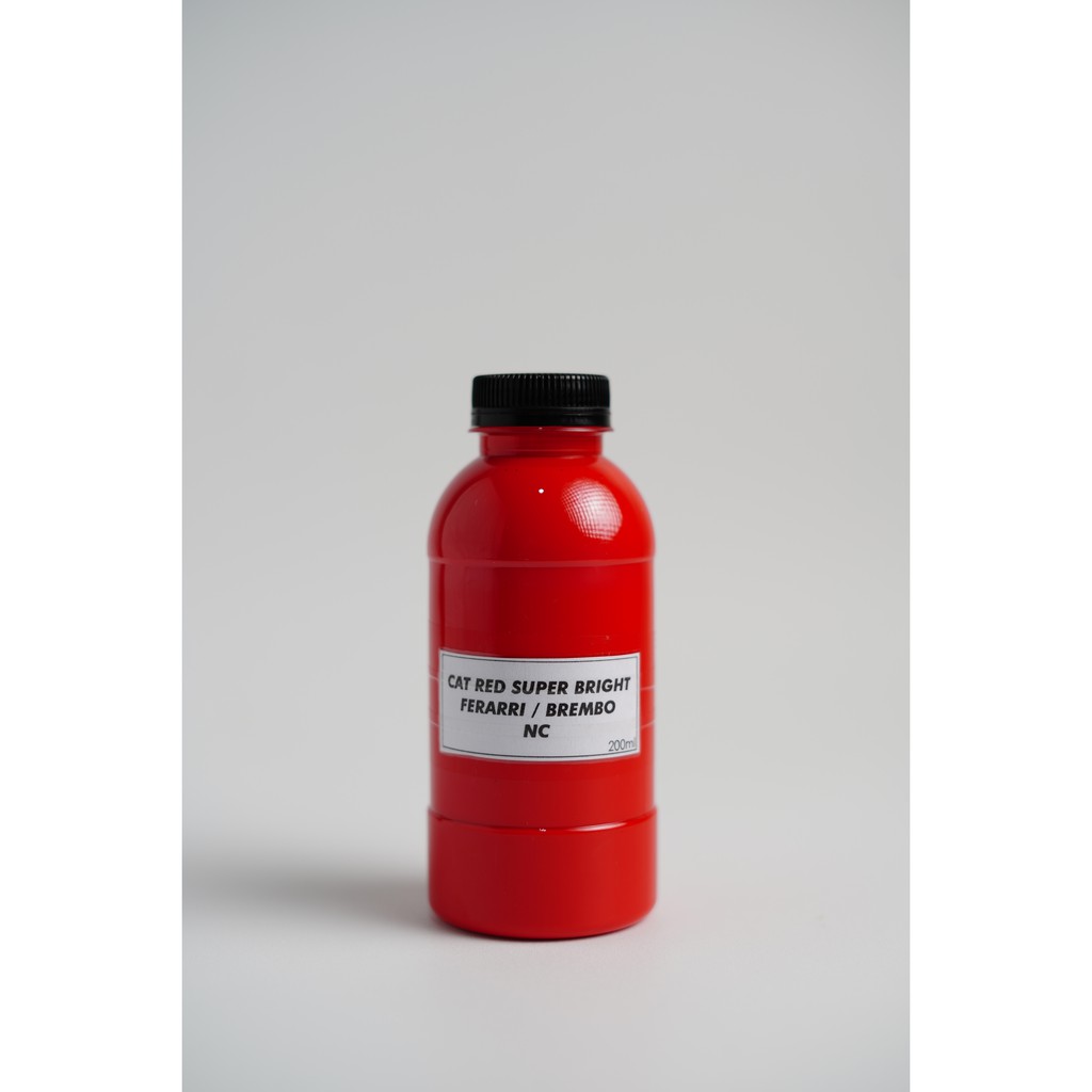 Cat Red Super Bright Ferrari Brembo PU NC 100ml 200ml