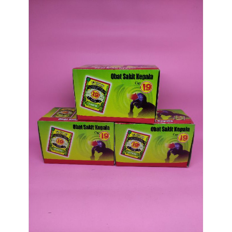 Puyer 19 Sakit kepala BOX