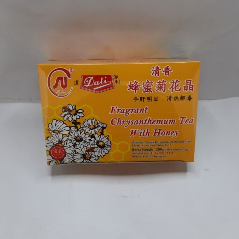 

SU Brand Dali Fragrant Chrysanthemum Tea With Honey // 200g (10sachet @20gr)