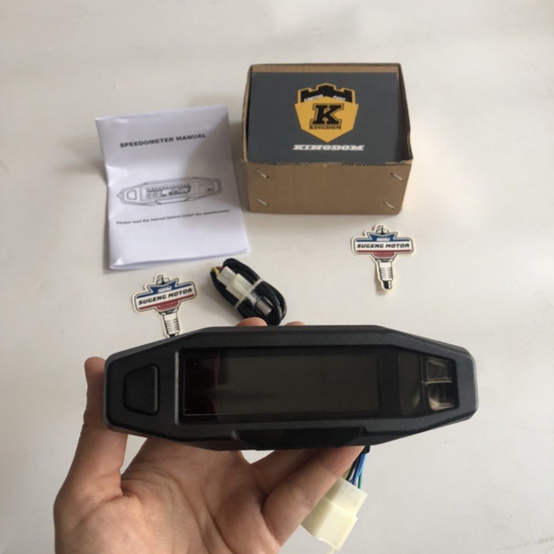 Speedometer KTM replika import komplit soket dan sensor