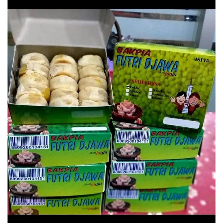 

Bakpia Putri Djawa isi 15 Oleh Oleh Khas