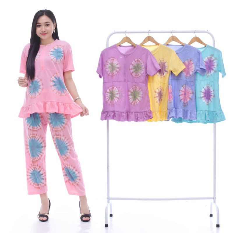 kaos batik setelan cp rempel