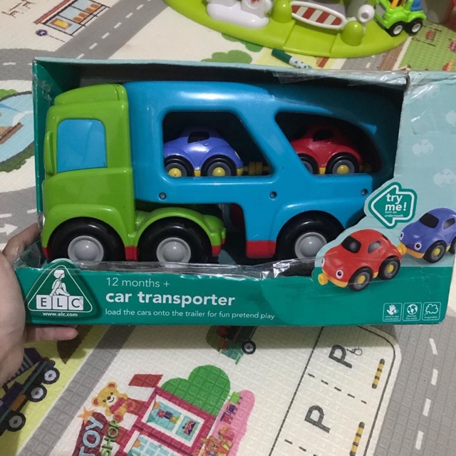 Elc whizz world car transporter preloved elc