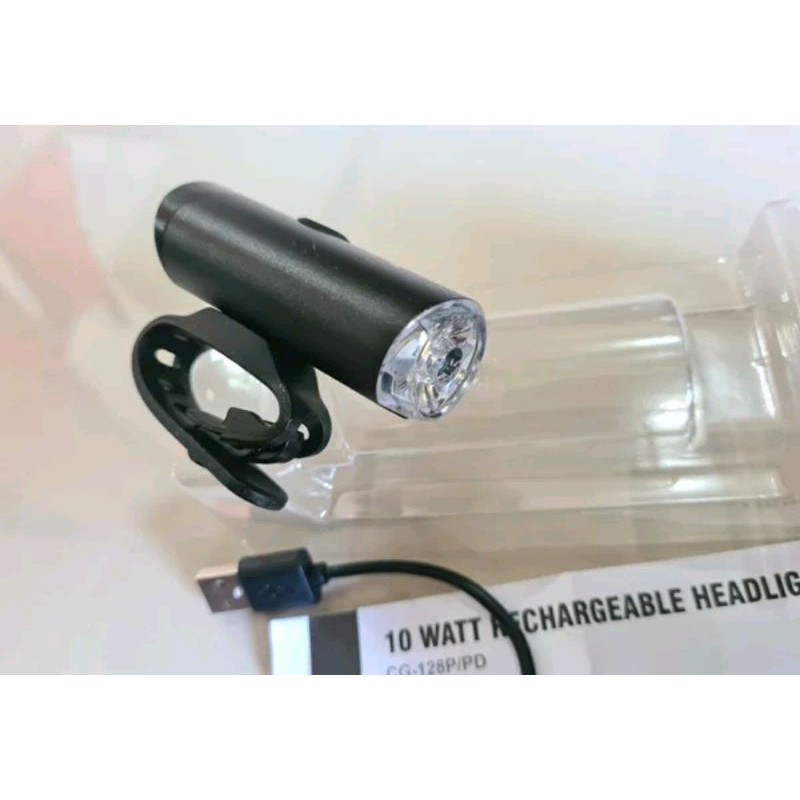 Premium .. Lampu XLR8 128P Depan Sepeda Front Lamp Super Terang 500 600 Lumens front senter bike bicycle