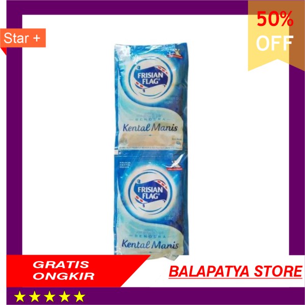 

40 OFF KHUSUS HARI INI !!! SUSU BENDERA KENTAL MANIS Renceng 6S