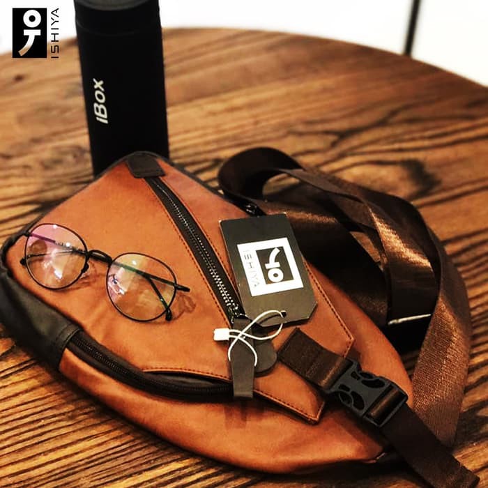 Tas Selempang Pria Kulit Ishiya