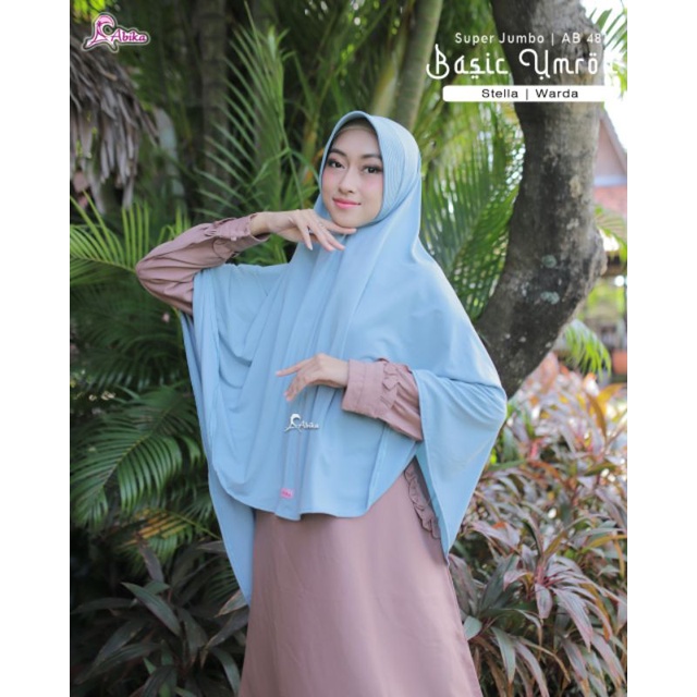 HIJAB JUMBO BASIC UMROH ABIKA