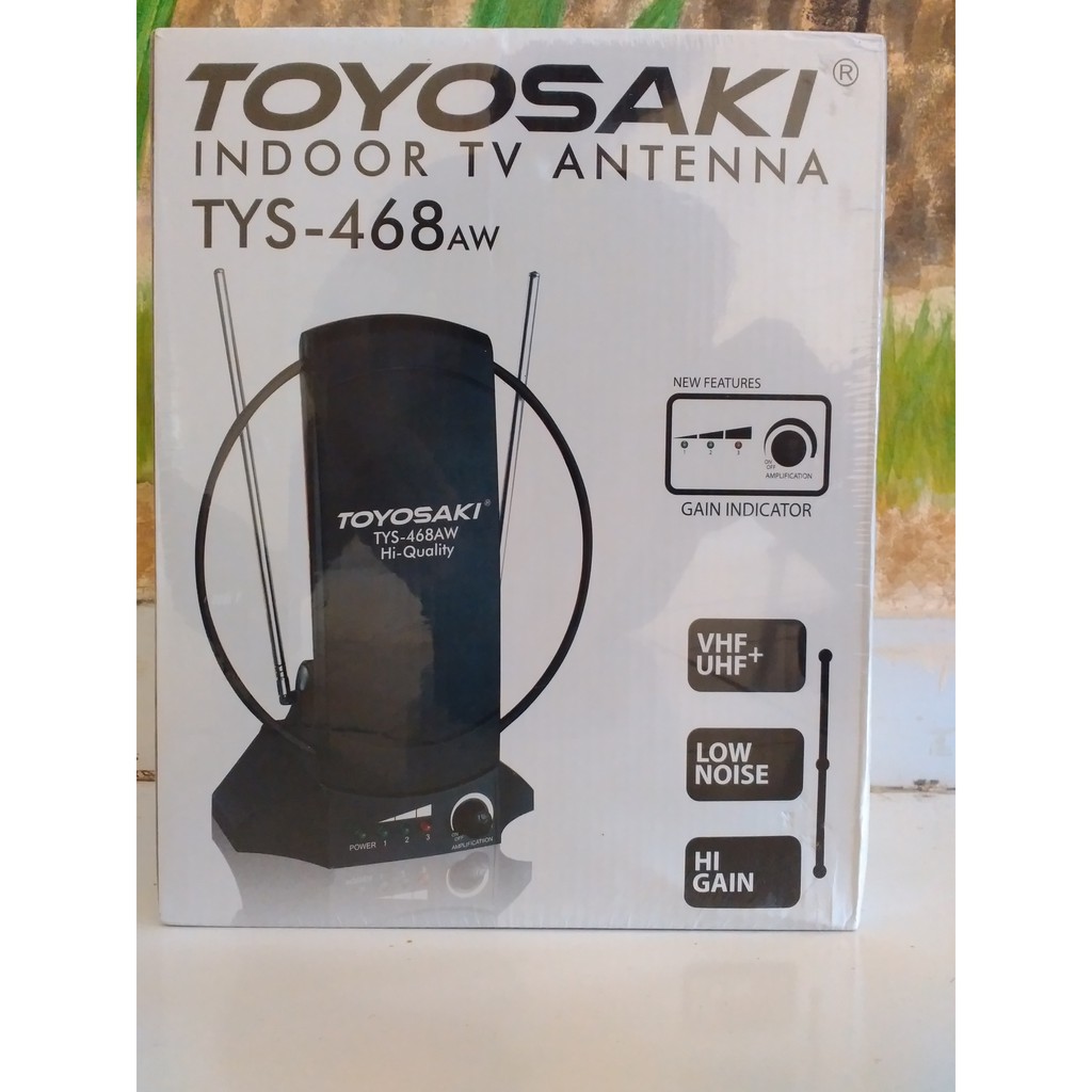 Antena TV Indoor Merk Toyosaki TYS-468AW