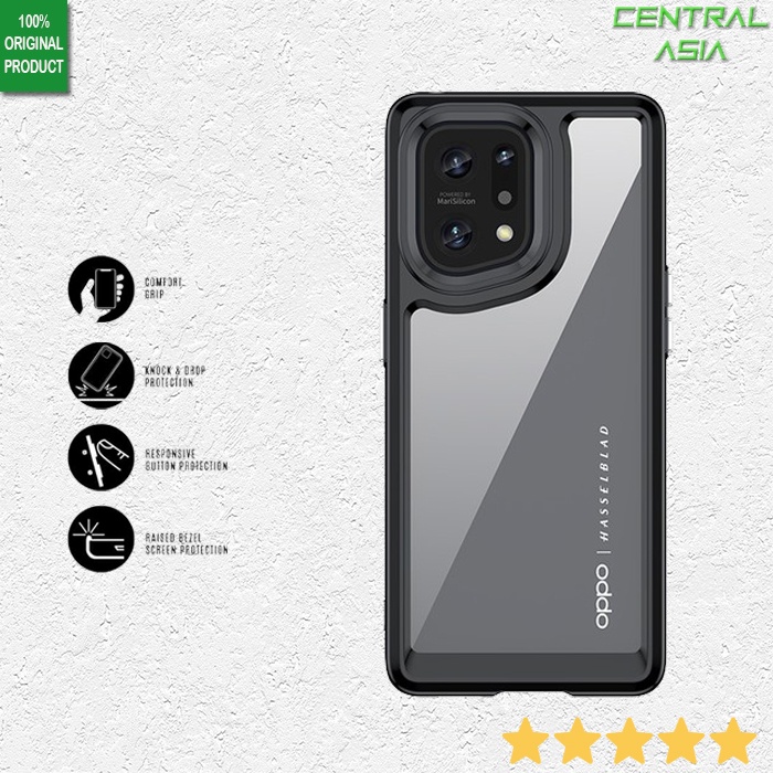 [Premium] Hybrid Protective Case Oppo Find X5 Pro 5G