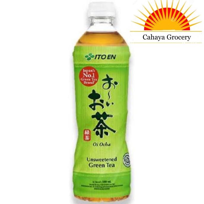 

Ito En Oi Ocha / Japanese Green tea Unsweetened Halal 500ml x 24btl
