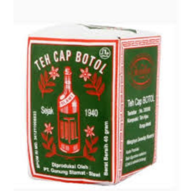 

Cap Botol Hijau Teh Bubuk 40g