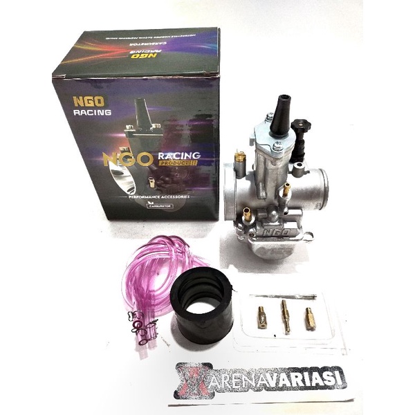 Paket Murah Karburator Pwk 28 30 32 34 Cpo Black Series Plus Gas Spontan Klx Sport Bebek Matic Dll-6