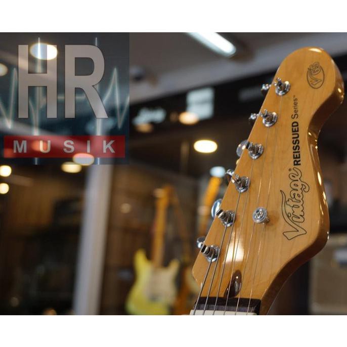 Vintage V65Htsb Reissued Ht Electric Guitar ~ Tobacco Sunburst