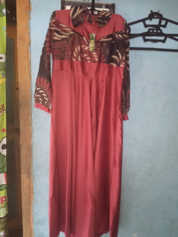 Maura Couple - Sania Ruffle Batik Couple Ori Ndoro Jowi Dnt Garansi Termurah Shopee - Baju Lebaran